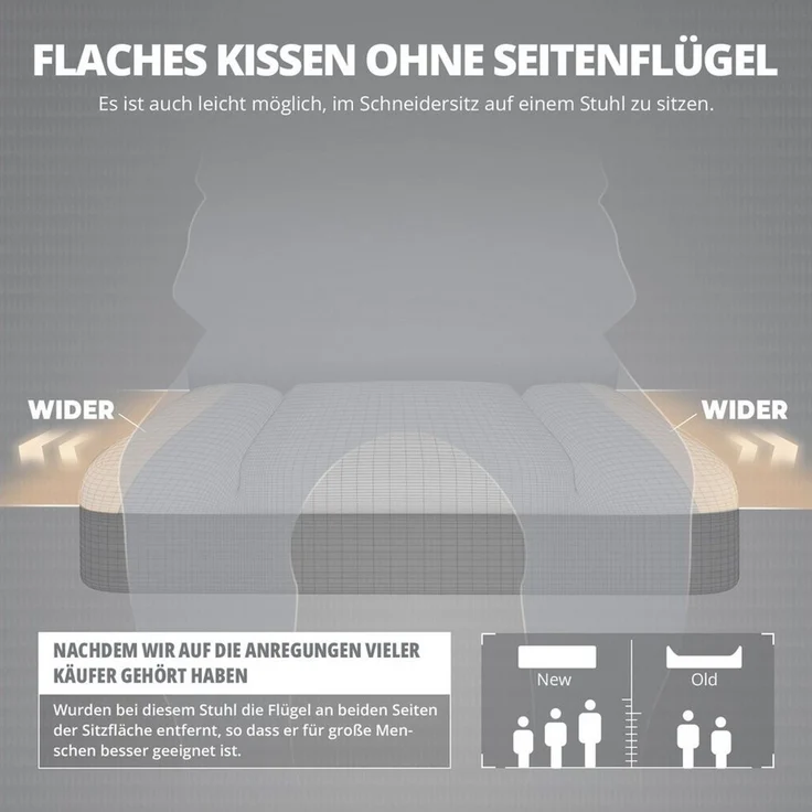 Dowinx Gaming-Stuhl mit Frühling Kissen,Racing Gamer Stuhl mit Massage Lendenwirbelstütze (Packung), Ergonomischer Gaming Sessel mit Fußstütze Bürostuhl PU Leder – Bild 2