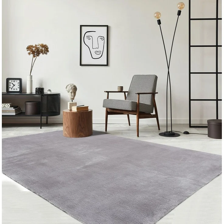 the carpet Teppich Relax, rechteckig, Höhe: 16 mm, waschbarer Wohnzimmer Teppich modern rutschfest, Kundenliebling – Bild 1