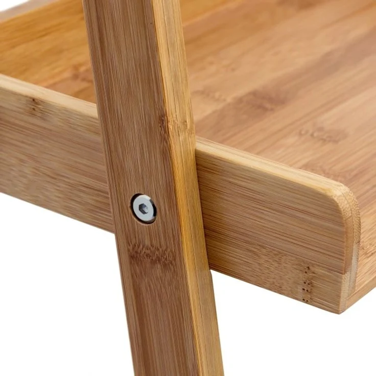 Leiterregal Bambus 4-stufig – Bild 5