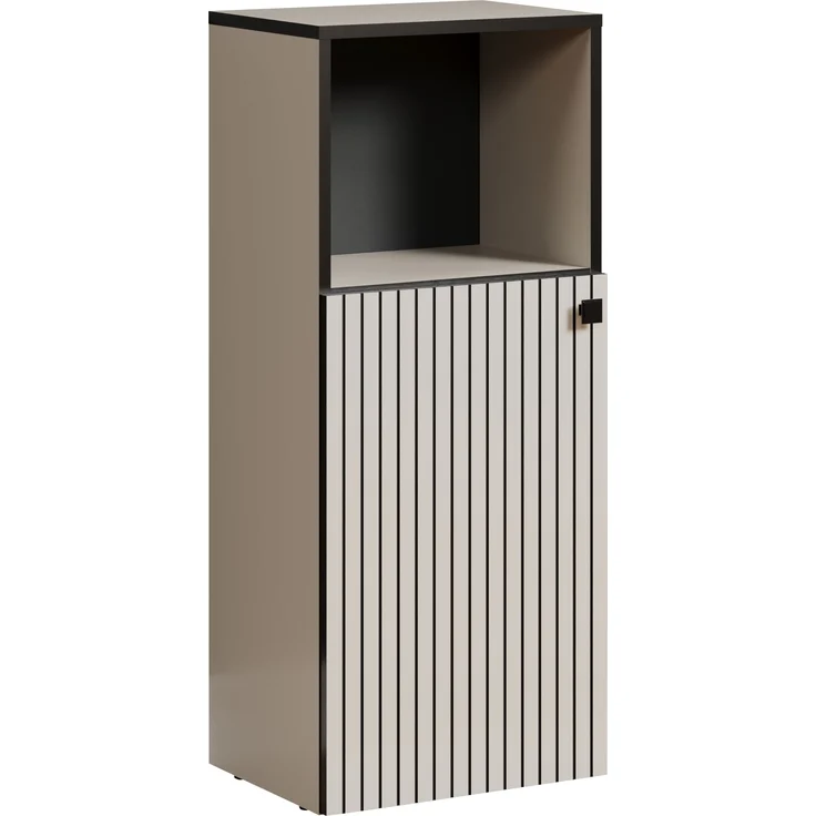 Badezimmer Kommode Bliss in grau 40 x 95 cm – Bild 1