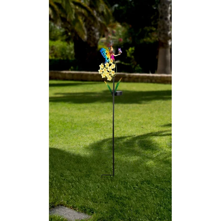 Ambia Garden Solarleuchte 'SOLARLEUCHTE', Kunststoff multicolour, 6 x 86 x 14 cm, Outdoor – Bild 6
