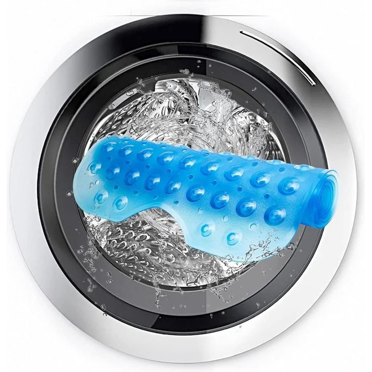 Badematte mit Rutschschutz für Wanne und Dusche – Bild 6