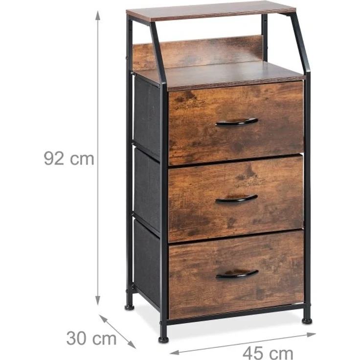 Standregal Industrial mit 3 Schubladen – Bild 4