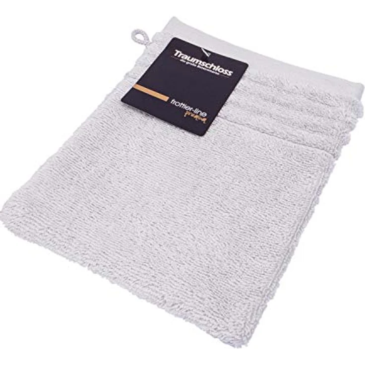Traumschloss Waschlappen Premium-Line, (1-St), 100% amerikanische Supima Baumwolle mit 600g/m² – Bild 2