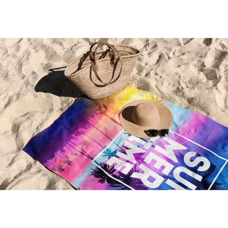 Mijolnir 'Summer Time 90' Strandtuch, Mehrfarbig, 90 x 150 cm – Bild 4