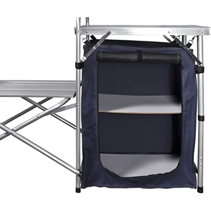 vidaXL Campingküche Klappbar mit Aluminium-Windschutz 41330 – Bild 4
