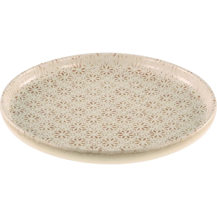 Speiseteller EMILIANA PEACH DH 28x3 cm gelb – Bild 2