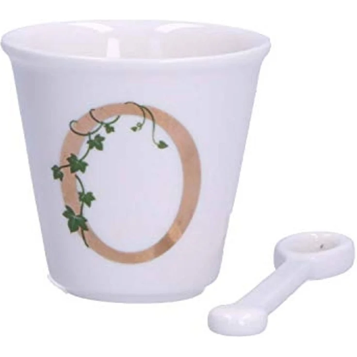 La Porcellana Bianca La Porcellana Bianca Tasse mit Löffel 75 ml Muster o P00450015O