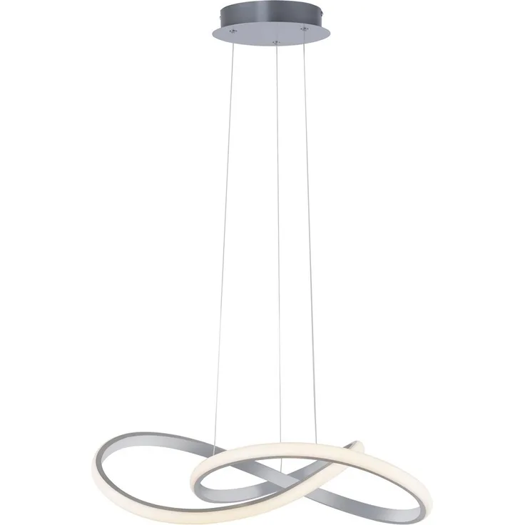 JUST LIGHT 15402-95 Maria LED Pendelleuchte aluminium 3-Step Dim 3000K