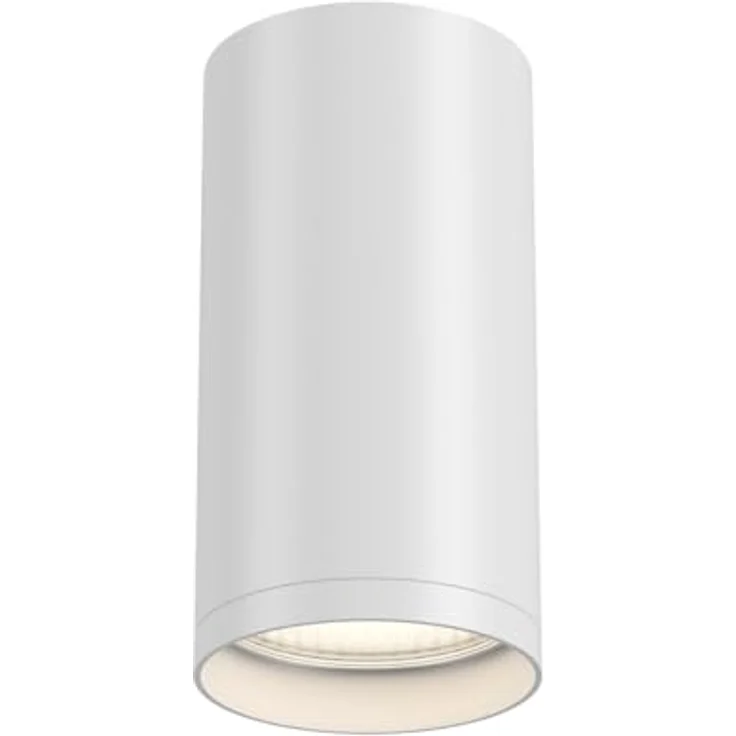 MAYTONI FOCUS S Deckenleuchte, GU10 Deckenlampe aus Aluminium, Ø5 cm, ideale LED Leuchte für Küche, Flur, Wohnzimmer oder Esszimmer, Weiß – Bild 1