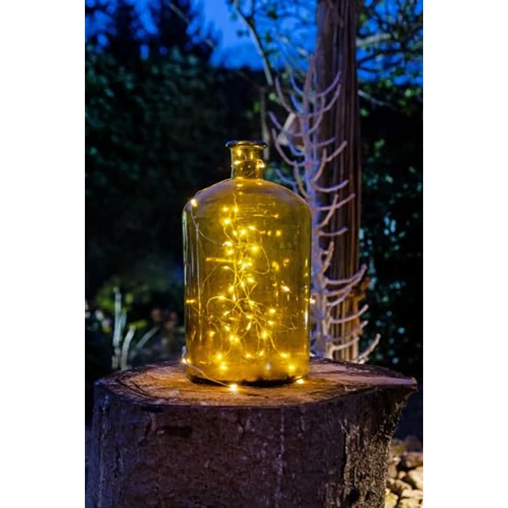 Idena 31824-2 - LED Micro Lichterkette mit 30 LEDs in Warmweiß, 2 Stück, 6 Stunden Timer Funktion, batteriebetrieben, je 3,2 m lang, Deko für Innen, zum Basteln, als Party Deko, Weihnachtsdeko – Bild 7