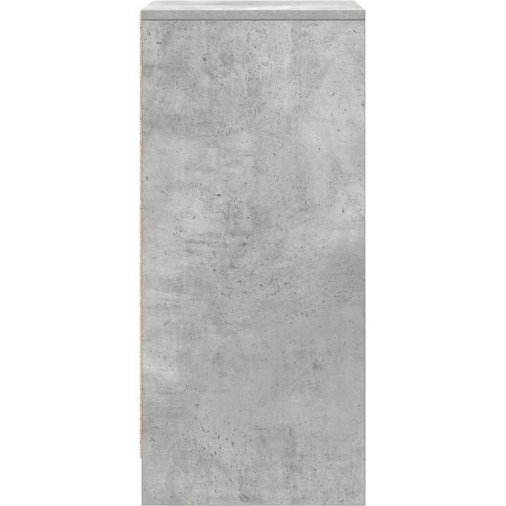 vidaXL Schuhschrank Betongrau 29,5x34x76 cm Holzwerkstoff 861862 – Bild 6