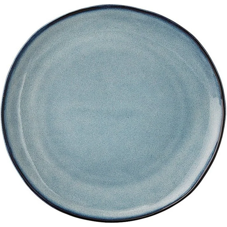 Bloomingville Frühstücksteller Bloomingville Sandrine Frühstücksteller Blue Steingut (1 Teller) – Bild 3