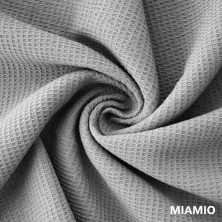 MiaMio Geschirrtuch Geschirrtücher Baumwolle 4er Set 65x47 cm Waffelstruktur Grau, (Set, 4-tlg), Waffelstruktur, 65 x 47 cm – Bild 4