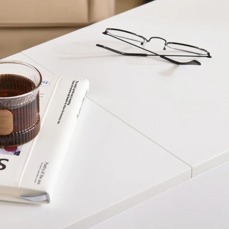 SoBuy FBT134-W Schubladenschrank Büro, MDF, Lackiert, Weiß, 70 x 61 x 38 cm – Bild 9