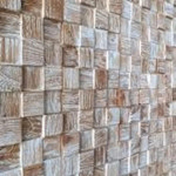 Holz Wandverkleidung White Washed Cube – Bild 8