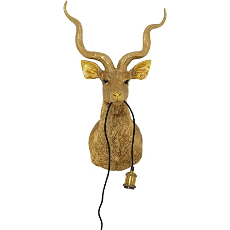 Wandleuchte Goat 74 cm, Kunststoff, Gold, 45 x 74 x 31 cm – Bild 2