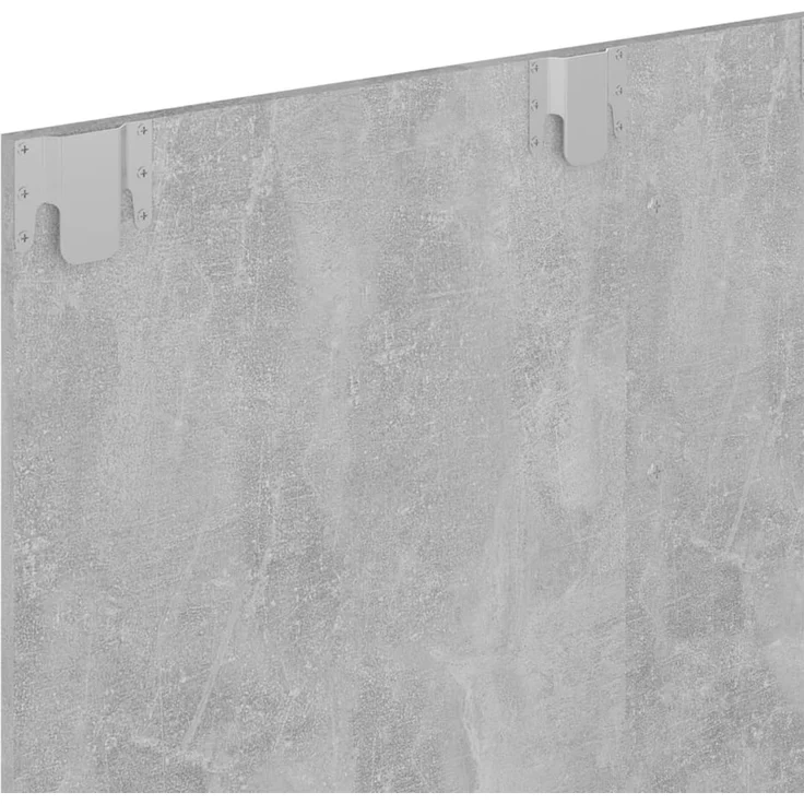 TV-Wandschrank, TV-Hängeboard Fernsehschrank Betongrau 120x23,5x90 cm Holzwerkstoff – Bild 6