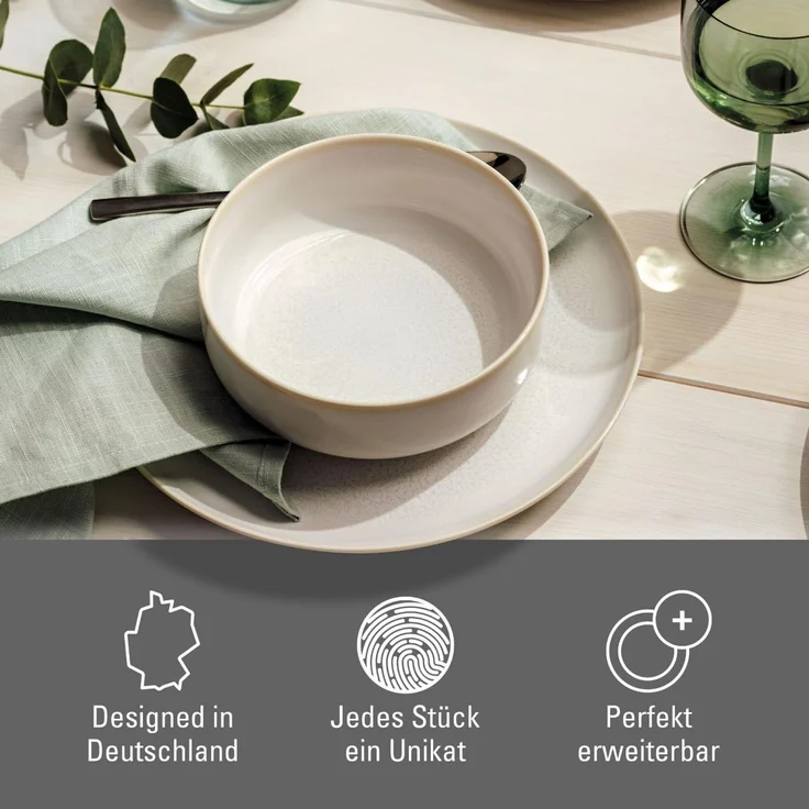 like. by Villeroy & Boch Crafted Cotton Bol – Bild 4
