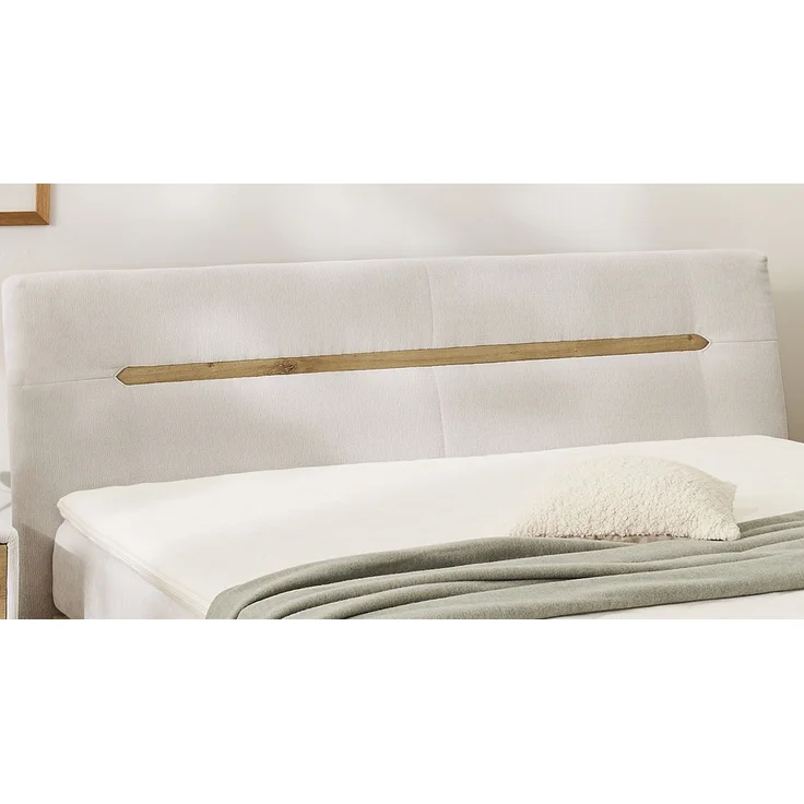 Jockenhöfer 'Hetty Max' Boxspringbett, 180x200 cm, Chenille Beige – Bild 2