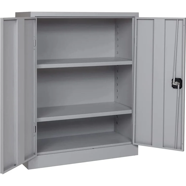 Aktenschrank 92x120 cm grau – Bild 3