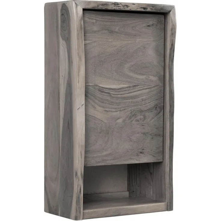 Hängeschrank Akazie 40x20x70 grau lackiert PURE ACACIA #602
