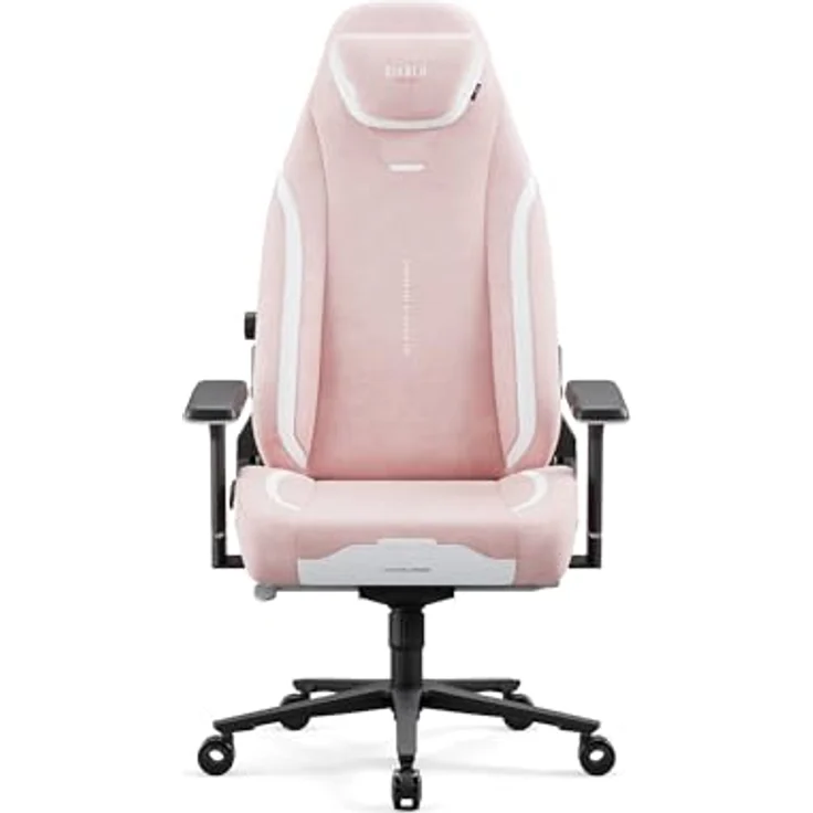 Diablo Ergonomischer Gaming Stuhl Stoff X.Eye Prime Pc Stuhl mit Magnet-Kopfstütze Gaming Sessel Kühlfunktion Gaming Stuhl Ergonomisch Strapazierfähiger Stoff Gaming Chair 140 kg Akira Pink – Bild 13