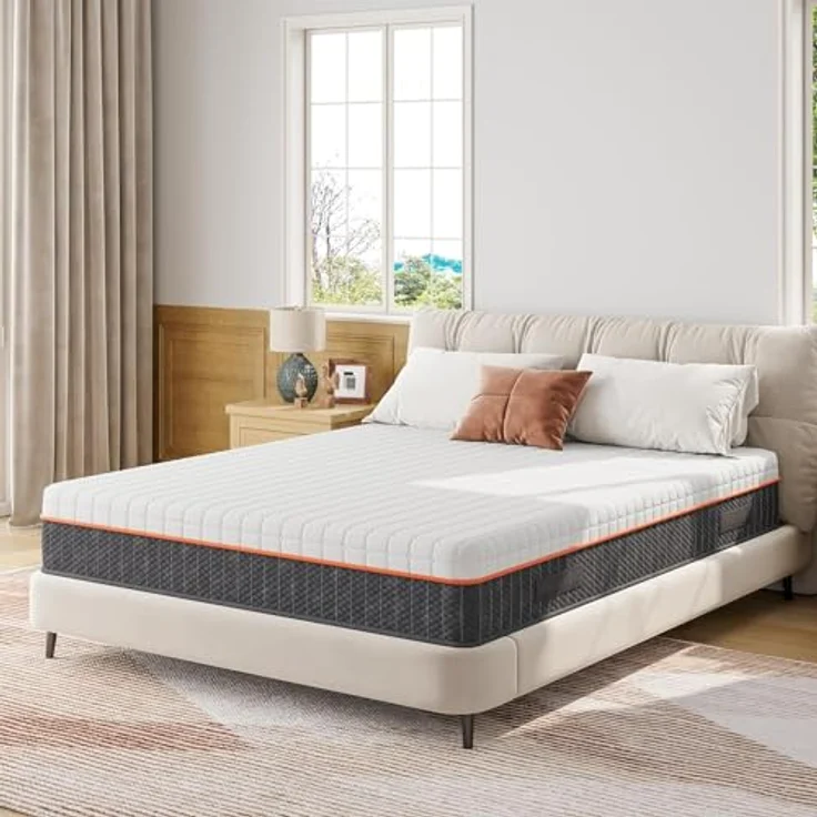 Vesgantti Matratze 160x200 cm Ergonomischer Kaltschaummatratze 7-Zonen Höhe 16cm Mittelfest mit Atmungsaktiver Bezug – Bild 6