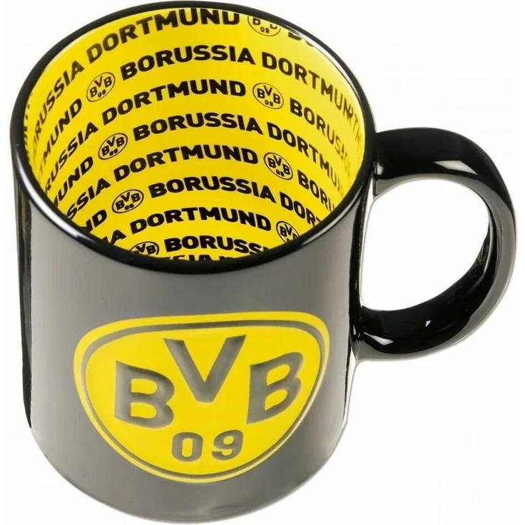 BVB Tasse BVB Tasse mit Innendekor, Keramik