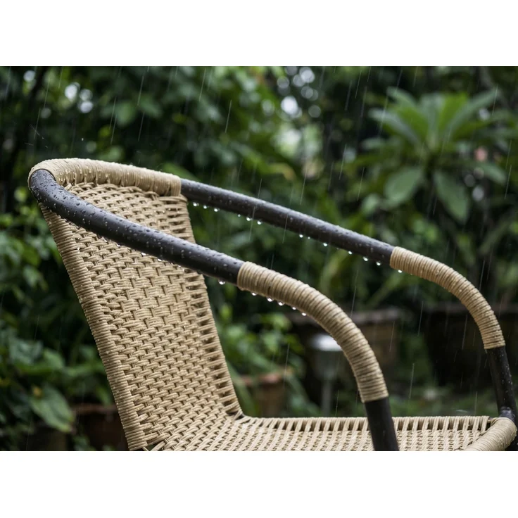 LC Garden »Garvista« Gartenstuhl Metall/PE-Rattan – Bild 4