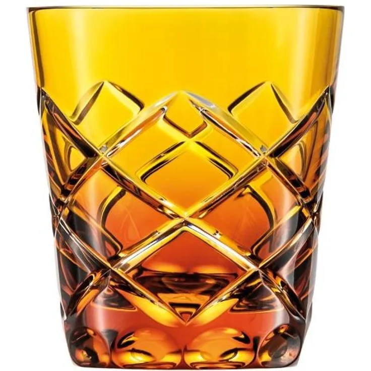 Becher Kristall Sunline amber (8,5 cm)