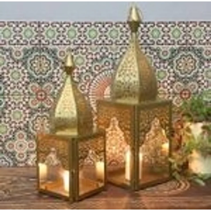 Orientalisches Windlicht Modena Gold L&M – Bild 4