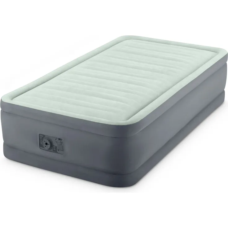 Intex Luftbett 191 x 99 x 46 cm PremAire I Twin | mit integrierter Elektropumpe