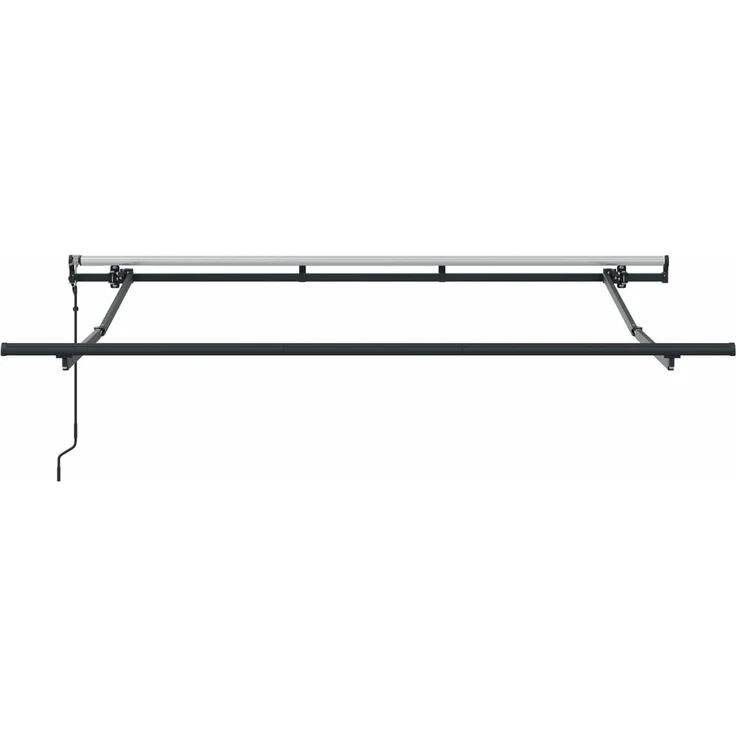 vidaXL Einziehbare Markise Anthrazit 250 x 200 cm Stoff 3329372 – Bild 7