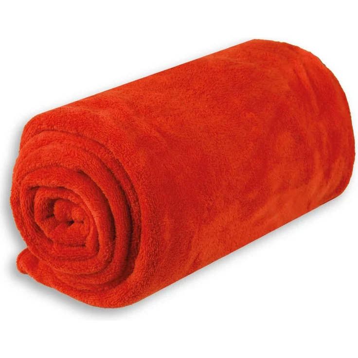 Babydecke Mikrofaser Bestcount 70x100 cm terracotta - rostbraun – Bild 1