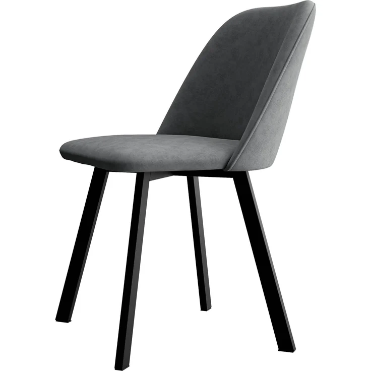 Mirjan24 Polsterstuhl K109 (Farbe: Uttario Velvet 2970), 80 x 58 x 47 cm – Bild 1