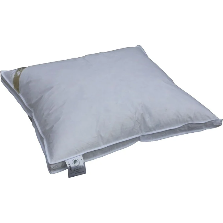 Betten Hofmann Exklusives Daunenkissen Kopfkissen mit Außensteg 80x80 1000g prall 100% Daunen – Bild 1