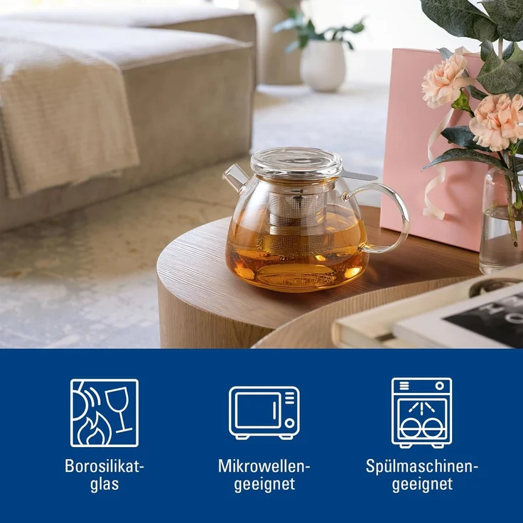 Villeroy & Boch Artesano H&C Teekanne mit Sieb 1 l – Bild 3