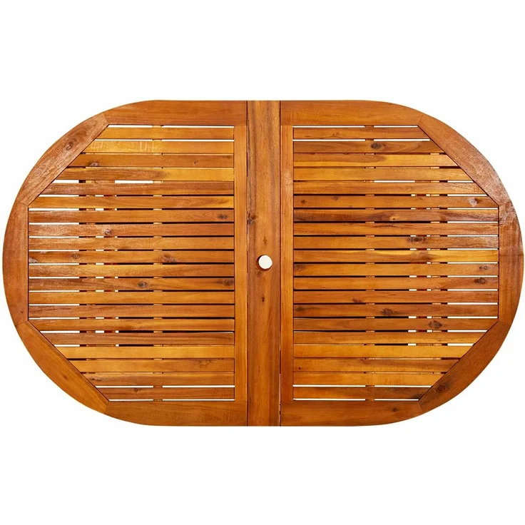 vidaXL Essgruppe für draußen mit Sonnenschirm 8 stk. 6-Sitzer 3438544 – Bild 8