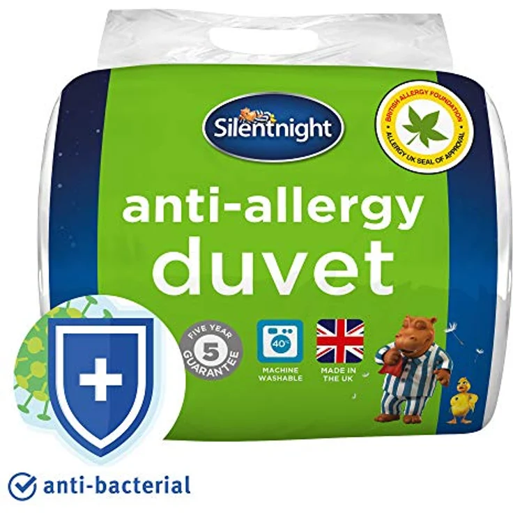 Silentnight - Bettdecke für Allergiker - Winter - Weiß - Doppel - 200x200 cm – Bild 3