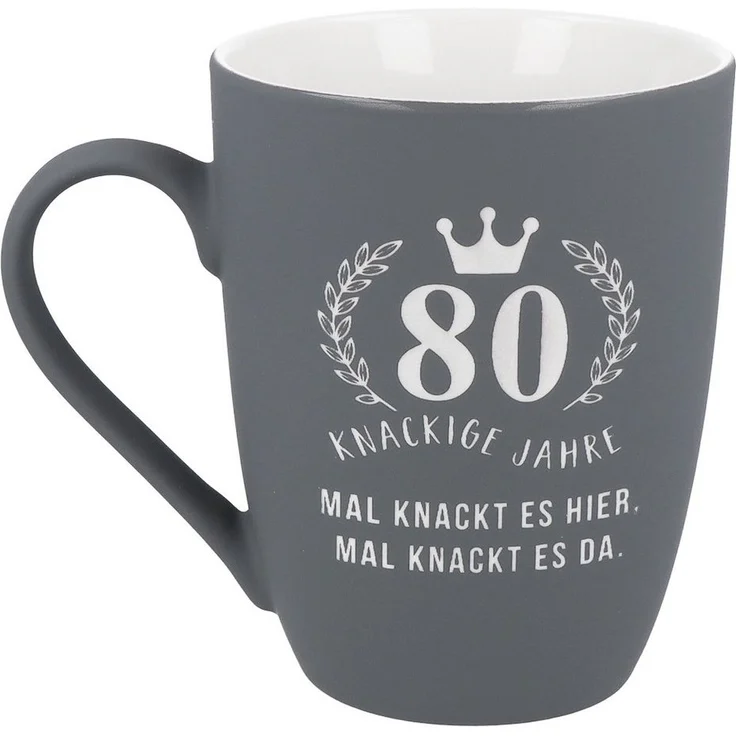 Spruchreif® Tasse SOFT-TOUCH-Tasse mit beidseitiger Gravur, Geschenke für die Familie – Bild 2