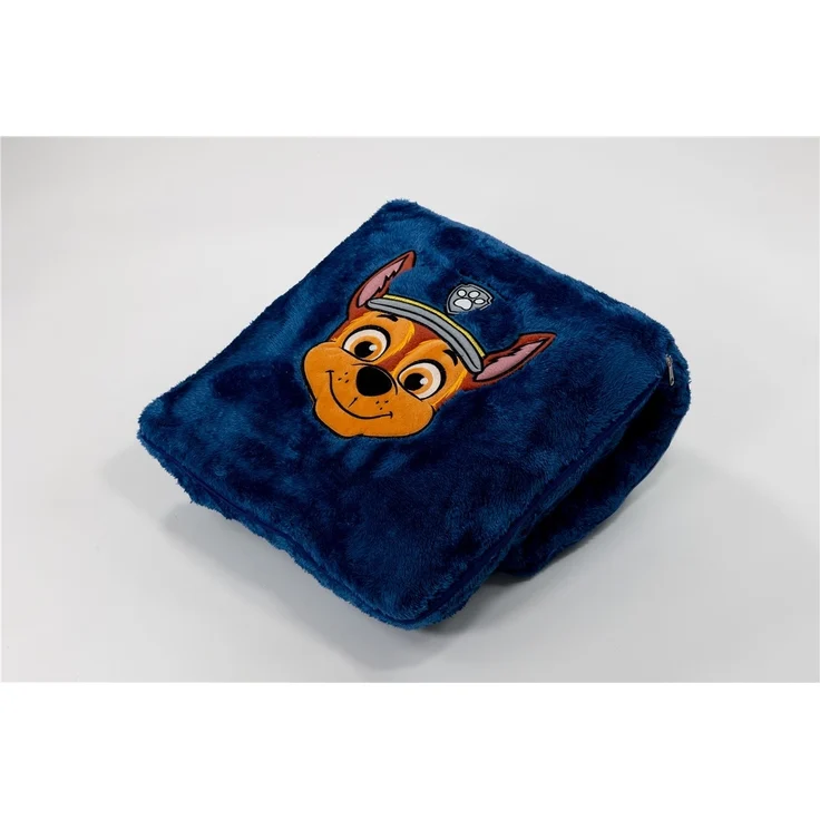 Paw Patrol Kissen-Decke 2-in-1 Kuscheldecke mit Kissenfunktion 100x150 cm – Bild 3