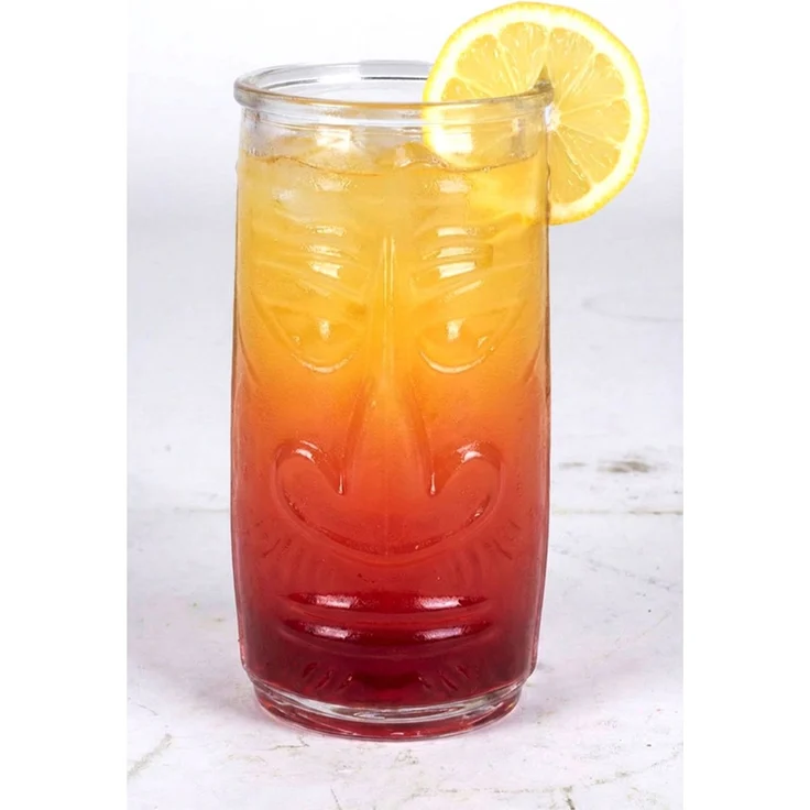 Tiki Glas 500 ml verschiedene Designs 12er Pack – tropische Cocktailgläser für Longdrinks Cocktails und Partys robust für Bar und Gastronomie – Bild 5