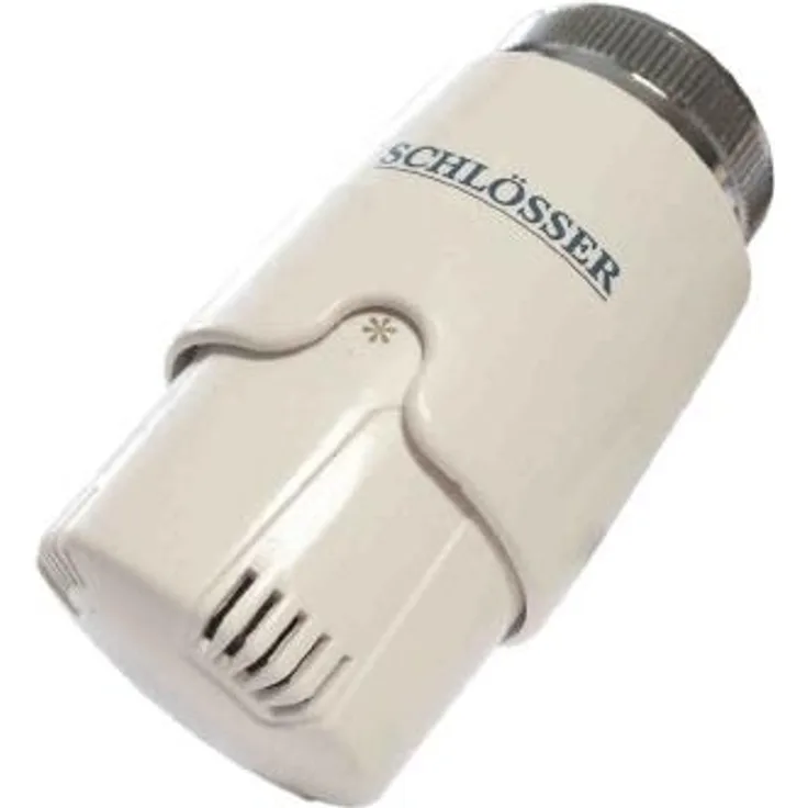 Schlösser Thermostatkopf Diamant Invest M30 x 1,5 Heimeier weiß 6001 00030