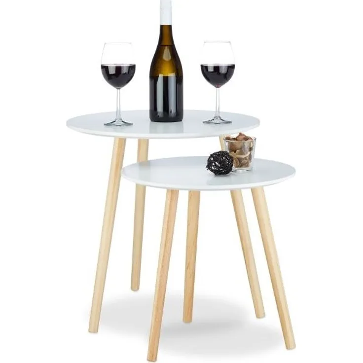 Beistelltisch 2er Set Skandinavisch
