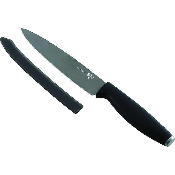KUHN RIKON 26585 COLORI Titanium graphit Allzweckmesser Kochmesser Küchenmesser, Kunststoff