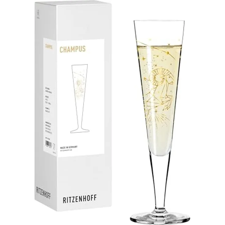 Ritzenhoff Astrologie Champagner 2 Widder Z. Mubaza H25