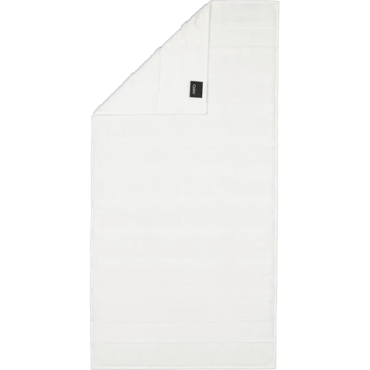 Cawö Duschtuch NOBLESSE² UNI BL 80x160 cm weiß Badetuch Handtuch Handtücher Saunatuch Strandtuch
