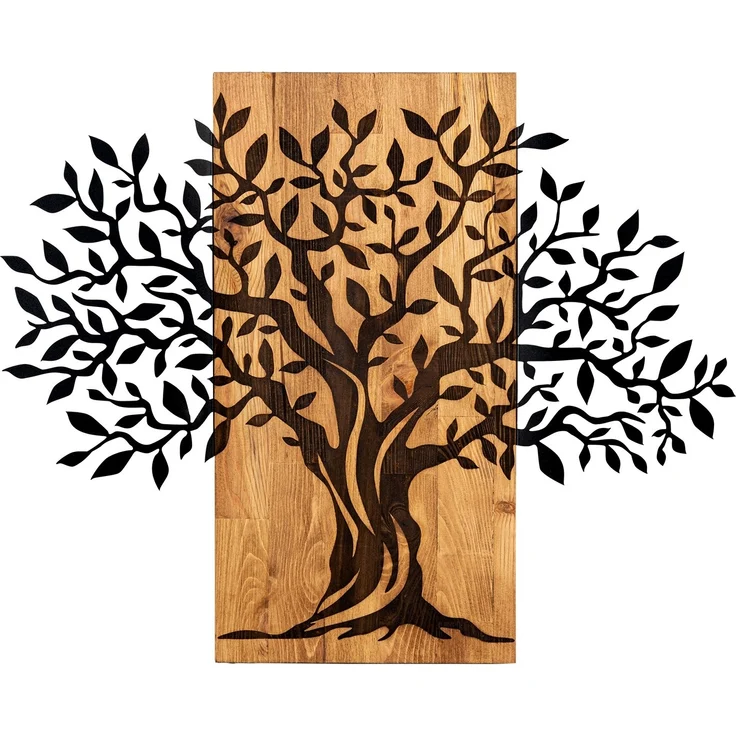 Wallity Wanddekoobjekt 100% METAL (Thickness: 1,2 mm), 72 x 58 cm Z1771 – Bild 7