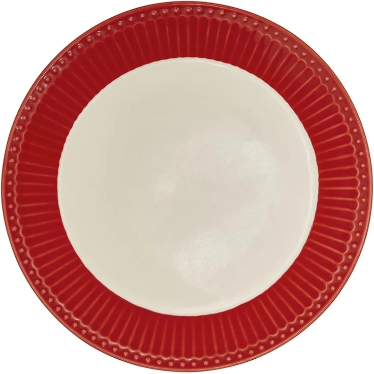 Greengate Frühstücksteller Alice Frühstücksteller red 23 cm – Bild 1